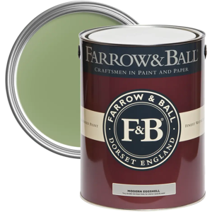 Farrow & Ball Modern Eggshell 5L, Yeabridge Green No. 287, Modern Eggshell Paint Farrow & Ball Modern Eggshell 5L, Yeabridge Green No. 287, Modern Eggshell Paint