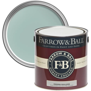 Farrow & Ball Modern Emulsion 5L, Ancona Blue No. 9805, Durable Washable Paint Farrow & Ball Modern Emulsion 5L, Ancona Blue No. 9805, Durable Washable Paint