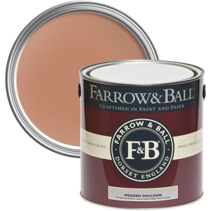 Farrow & Ball Modern Emulsion 5L, Folly Pink No. G14, Durable Washable Paint Farrow & Ball Modern Emulsion 5L, Folly Pink No. G14, Durable Washable Paint