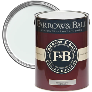 Farrow & Ball Soft Distemper, Cabbage White No. 269, Delicate Powdery Finish Farrow & Ball Soft Distemper, Cabbage White No. 269, Delicate Powdery Finish
