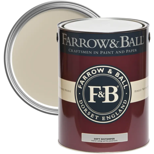 Farrow & Ball Soft Distemper, Stony Ground No. 211, Delicate Powdery Finish Farrow & Ball Soft Distemper, Stony Ground No. 211, Delicate Powdery Finish