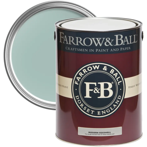 Farrow & Ball Modern Eggshell 750ml, Ancona Blue No. 9805, Modern Eggshell Paint Farrow & Ball Modern Eggshell 750ml, Ancona Blue No. 9805, Modern Eggshell Paint