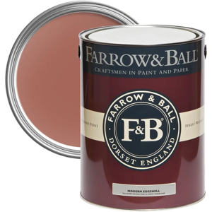 Farrow & Ball Modern Eggshell 750ml, Book Room Red No. 50, Modern Eggshell Paint Farrow & Ball Modern Eggshell 750ml, Book Room Red No. 50, Modern Eggshell Paint