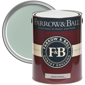 Farrow & Ball Modern Eggshell 750ml, Green Blue No. 84, Modern Eggshell Paint Farrow & Ball Modern Eggshell 750ml, Green Blue No. 84, Modern Eggshell Paint