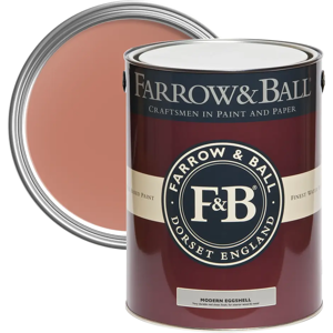 Farrow & Ball Modern Eggshell 750ml, Red Earth No. 64, Modern Eggshell Paint Farrow & Ball Modern Eggshell 750ml, Red Earth No. 64, Modern Eggshell Paint