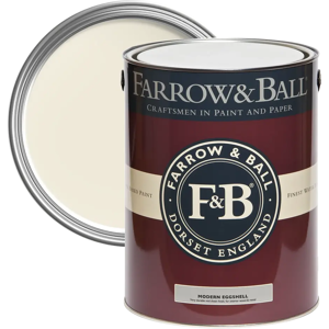Farrow & Ball White Tie No.2002 - Eggshell Paint 750ml Farrow & Ball White Tie No.2002 - Eggshell Paint 750ml