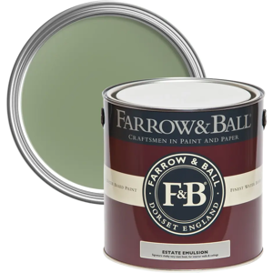 Farrow & Ball Estate Emulsion 5L, Sutcliffe Green No. 78, Luxurious Chalky Matt Farrow & Ball Estate Emulsion 5L, Sutcliffe Green No. 78, Luxurious Chalky Matt