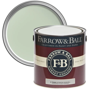 Farrow & Ball Exterior Eggshell 750ml, Palm No. CC4, Exterior Eggshell Paint with 6 Year Protection Farrow & Ball Exterior Eggshell 750ml, Palm No. CC4, Exterior Eggshell Paint with 6 Year Protection