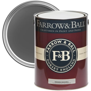 Farrow & Ball Modern Eggshell 750ml, Tar No. CC1, Modern Eggshell Paint Farrow & Ball Modern Eggshell 750ml, Tar No. CC1, Modern Eggshell Paint