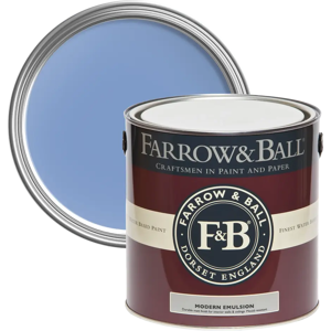 Farrow & Ball Modern Emulsion 5L, Bothy Blue No. G11, Durable Washable Paint Farrow & Ball Modern Emulsion 5L, Bothy Blue No. G11, Durable Washable Paint