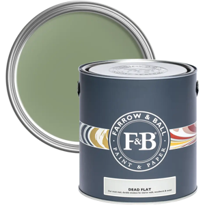 Farrow & Ball Dead Flat 750ml, Sutcliffe Green No. 78, Ultra Matt Multi-Surface Paint Farrow & Ball Dead Flat 750ml, Sutcliffe Green No. 78, Ultra Matt Multi-Surface Paint