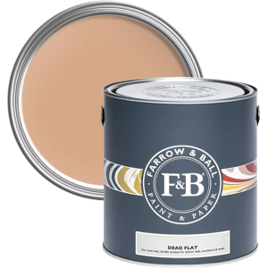 Farrow & Ball Dead Flat 750ml, Fowler Pink No. 39, Ultra Matt Multi-Surface Paint Farrow & Ball Dead Flat 750ml, Fowler Pink No. 39, Ultra Matt Multi-Surface Paint