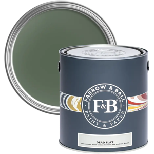 Farrow & Ball Dead Flat 750ml, Minster Green No. 224, Ultra Matt Multi-Surface Paint Farrow & Ball Dead Flat 750ml, Minster Green No. 224, Ultra Matt Multi-Surface Paint