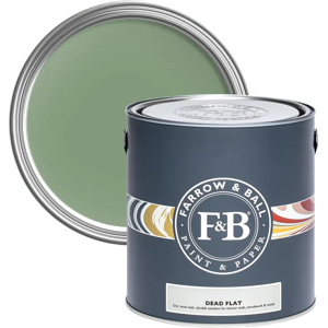 Farrow & Ball Dead Flat 750ml, Pea Green No. 33, Ultra Matt Multi-Surface Paint Farrow & Ball Dead Flat 750ml, Pea Green No. 33, Ultra Matt Multi-Surface Paint