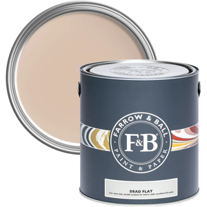 Farrow & Ball Dead Flat 2.5L, Setting Plaster No. 231, Ultra Matt Multi-Surface Paint Farrow & Ball Dead Flat 2.5L, Setting Plaster No. 231, Ultra Matt Multi-Surface Paint