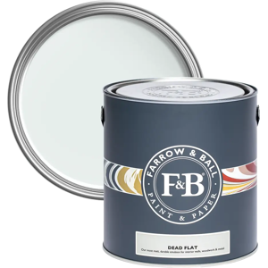 Farrow & Ball Dead Flat 2.5L, Cabbage White No. 269, Ultra Matt Multi-Surface Paint Farrow & Ball Dead Flat 2.5L, Cabbage White No. 269, Ultra Matt Multi-Surface Paint