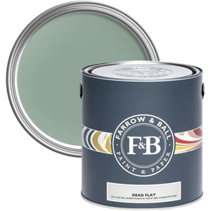Farrow & Ball Dead Flat 2.5L, Chappell Green No. 83, Ultra Matt Multi-Surface Paint Farrow & Ball Dead Flat 2.5L, Chappell Green No. 83, Ultra Matt Multi-Surface Paint
