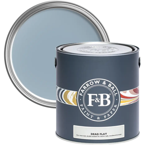Farrow & Ball Dead Flat 2.5L, Kittiwake No. 307, Ultra Matt Multi-Surface Paint Farrow & Ball Dead Flat 2.5L, Kittiwake No. 307, Ultra Matt Multi-Surface Paint