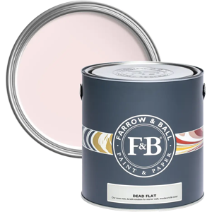 Farrow & Ball Dead Flat 2.5L, Middleton Pink No. 245, Ultra Matt Multi-Surface Paint Farrow & Ball Dead Flat 2.5L, Middleton Pink No. 245, Ultra Matt Multi-Surface Paint