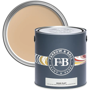 Farrow & Ball Dead Flat 2.5L, Mortar Pink No. G13, Ultra Matt Multi-Surface Paint Farrow & Ball Dead Flat 2.5L, Mortar Pink No. G13, Ultra Matt Multi-Surface Paint