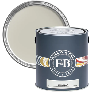 Farrow & Ball Dead Flat 2.5L, Shadow Gray No. 9904, Ultra Matt Multi-Surface Paint Farrow & Ball Dead Flat 2.5L, Shadow Gray No. 9904, Ultra Matt Multi-Surface Paint