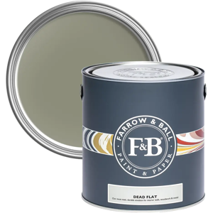 Farrow & Ball Dead Flat 2.5L, Treron No. 292, Ultra Matt Multi-Surface Paint Farrow & Ball Dead Flat 2.5L, Treron No. 292, Ultra Matt Multi-Surface Paint