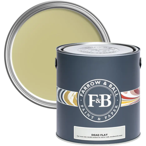 Farrow & Ball Dead Flat 2.5L, Churlish Green No. 251, Ultra Matt Multi-Surface Paint Farrow & Ball Dead Flat 2.5L, Churlish Green No. 251, Ultra Matt Multi-Surface Paint