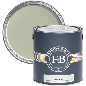 Farrow & Ball Dead Flat 5L, Vert de Terre No. 234, Ultra Matt Multi-Surface Paint Farrow & Ball Dead Flat 5L, Vert de Terre No. 234, Ultra Matt Multi-Surface Paint