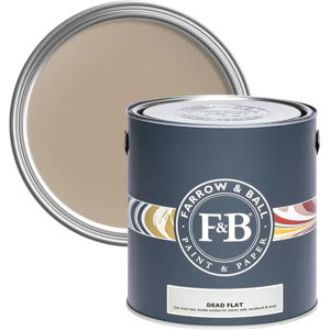 Farrow & Ball Dead Flat 5L, London Stone No. 6, Ultra Matt Multi-Surface Paint Farrow & Ball Dead Flat 5L, London Stone No. 6, Ultra Matt Multi-Surface Paint