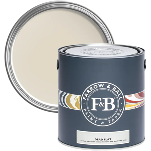 Farrow & Ball Dead Flat 5L, Blanc De Treillage No. G1, Ultra Matt Multi-Surface Paint Farrow & Ball Dead Flat 5L, Blanc De Treillage No. G1, Ultra Matt Multi-Surface Paint