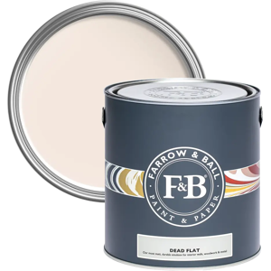 Farrow & Ball Dead Flat 5L, Tailor Tack No. 302, Ultra Matt Multi-Surface Paint Farrow & Ball Dead Flat 5L, Tailor Tack No. 302, Ultra Matt Multi-Surface Paint