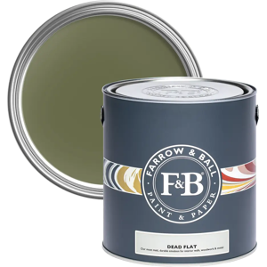Farrow & Ball Dead Flat 5L, Bancha No. 298, Ultra Matt Multi-Surface Paint Farrow & Ball Dead Flat 5L, Bancha No. 298, Ultra Matt Multi-Surface Paint