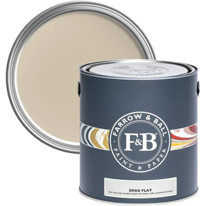 Farrow & Ball Dead Flat 5L, Oxford Stone No. 264, Ultra Matt Multi-Surface Paint Farrow & Ball Dead Flat 5L, Oxford Stone No. 264, Ultra Matt Multi-Surface Paint