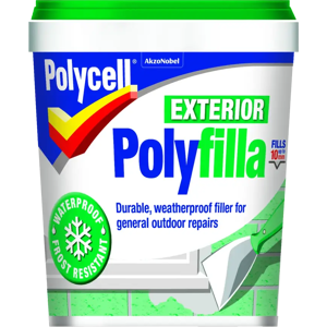 Polycell Ready Mixed Exterior Polyfilla, 1kg Polycell Ready Mixed Exterior Polyfilla, 1kg