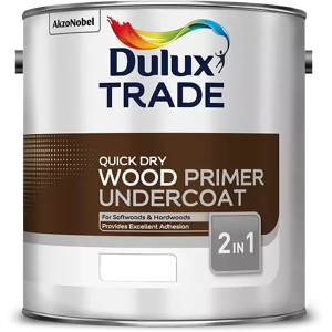 Dulux Trade Quick Dry Wood Primer Undercoat - 5L Dulux Trade Quick Dry Wood Primer Undercoat - 5L