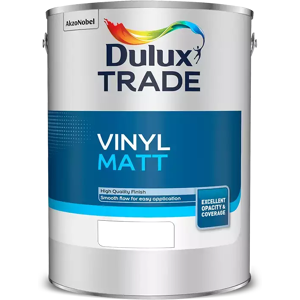 Dulux Trade Vinyl Matt Emulsion Paint, Magnolia 2.5L Dulux Trade Vinyl Matt Emulsion Paint, Magnolia 2.5L