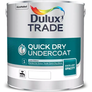 Dulux Trade Quick Dry Undercoat, White 2.5L Dulux Trade Quick Dry Undercoat, White 2.5L