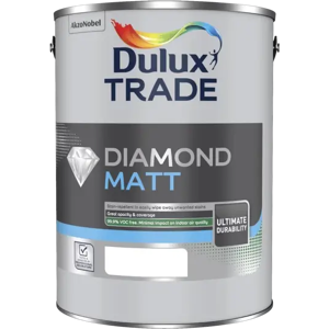 Dulux Trade Diamond Matt, Magnolia 5L Dulux Trade Diamond Matt, Magnolia 5L