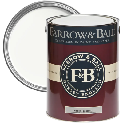 Farrow & Ball Model No.2005 White Eggshell Paint - Interior Finish Farrow & Ball Model No.2005 White Eggshell Paint - Interior Finish