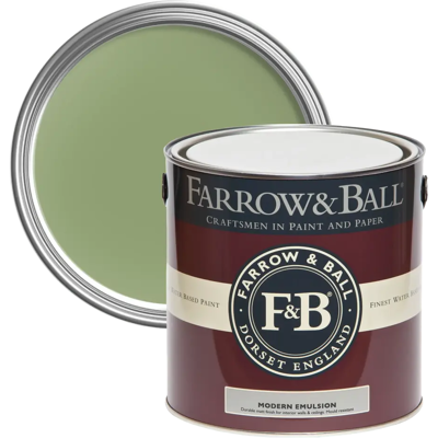 Farrow & Ball Yeabridge Green No.287 2.5L Modern Emulsion Paint Farrow & Ball Yeabridge Green No.287 2.5L Modern Emulsion Paint