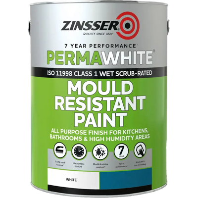 Zinsser Perma-White Interior, Matt 2.5L Zinsser Perma-White Interior, Matt 2.5L