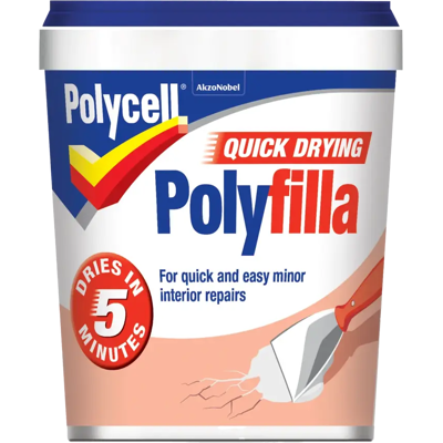 Polycell Quick Drying Polyfilla, 330g Polycell Quick Drying Polyfilla, 330g