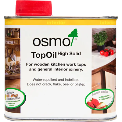 Osmo 3058 0.5L Top Oil - Clear Matt - Top Oil Osmo 3058 0.5L Top Oil - Clear Matt - Top Oil