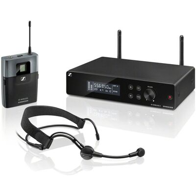 Sennheiser XSW 2-ME3 Wireless Headset Microphone System E Band Sennheiser XSW 2-ME3 Wireless Headset Microphone System E Band