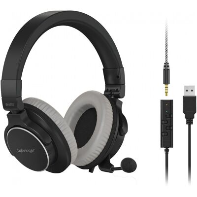 Behringer BH470U Headset with Detachable Microphone and USB Cable Behringer BH470U Headset with Detachable Microphone and USB Cable