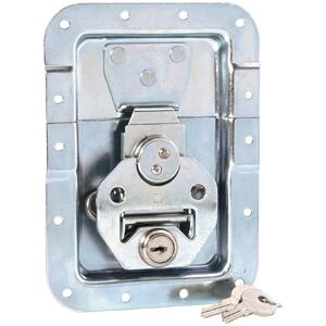 Adam Hall Large Cranked Butterfly Latch with Lock 14 mm Adam Hall Large Cranked Butterfly Latch with Lock 14 mm