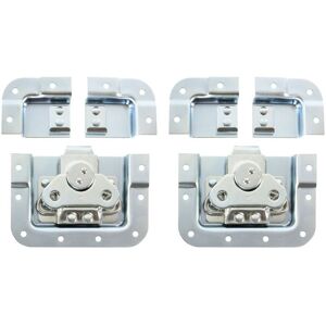 Adam Hall V3 Short Cranked Butterfly Latch with Split Dish Pair Adam Hall V3 Short Cranked Butterfly Latch with Split Dish Pair