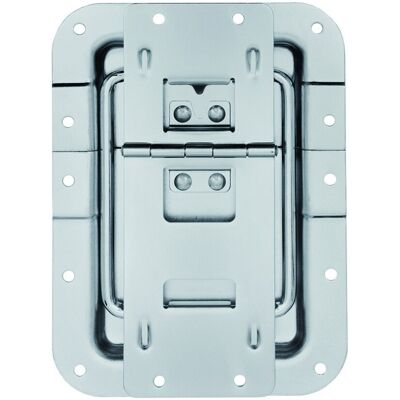Adam Hall 270836 Lid Stay - Large, Steel galvanized with Hinge Adam Hall 270836 Lid Stay - Large, Steel galvanized with Hinge