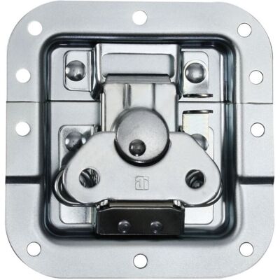 Adam Hall 17283 P Steel Butterfly Latch - Lockable, 12mm Deep Adam Hall 17283 P Steel Butterfly Latch - Lockable, 12mm Deep