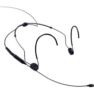 Sennheiser HSP 2 Omnidirectional Condenser Neckband Microphone with 3-Pin Connector Black Sennheiser HSP 2 Omnidirectional Condenser Neckband Microphone with 3-Pin Connector Black